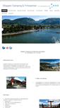 Mobile Screenshot of gloppen-camping.com